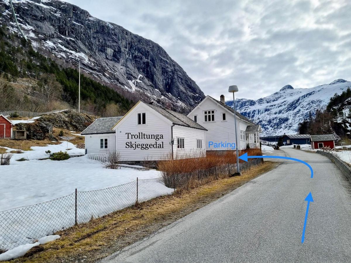 Trolltunga Skjeggedal Vila Exterior foto